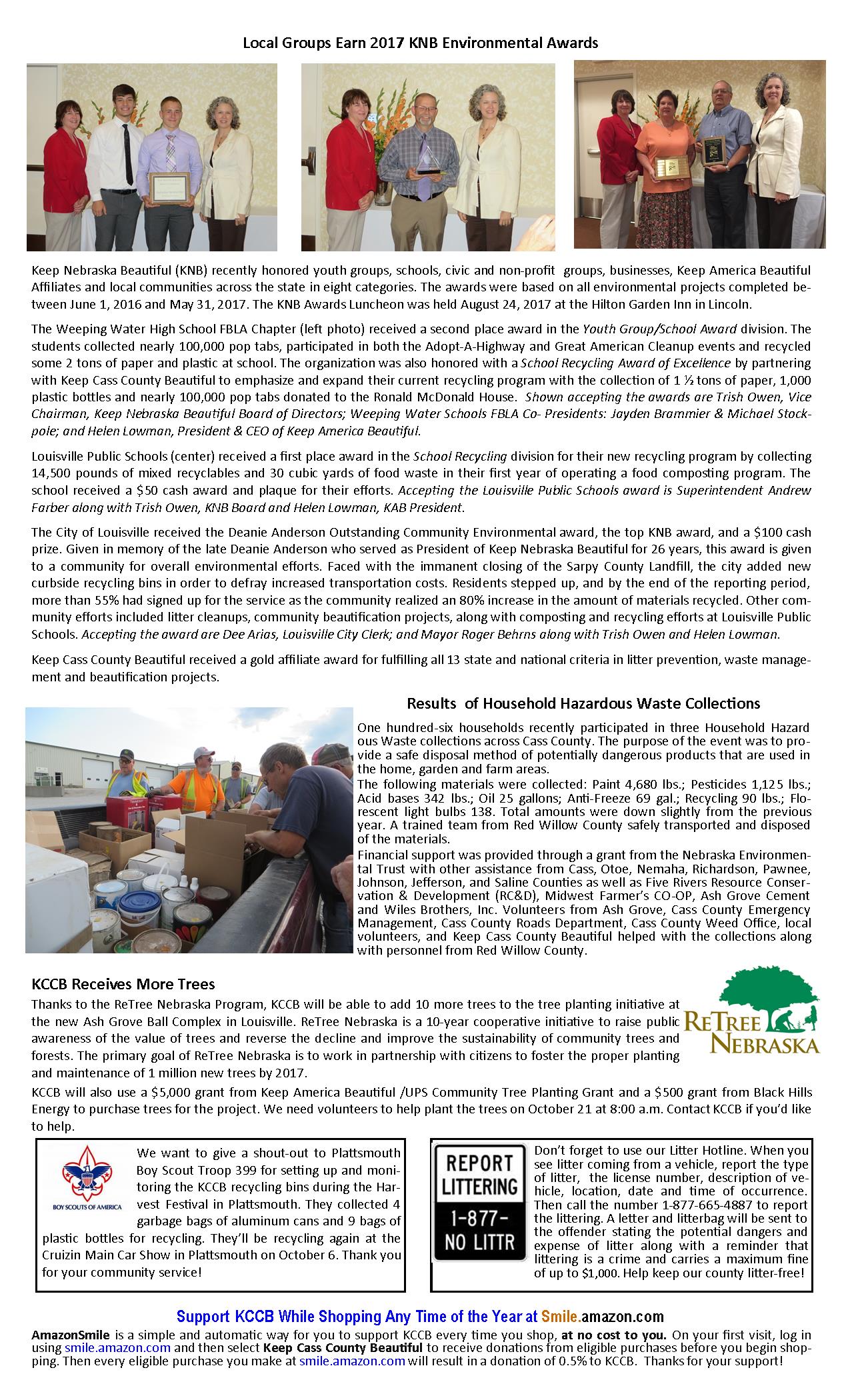 KCCB Newsletter page 2