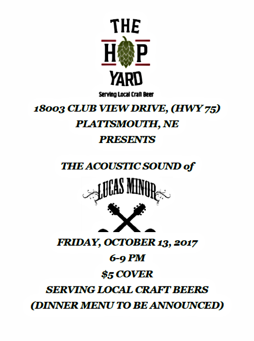 2017 10 11 HOP YARD LUCAS MINOR