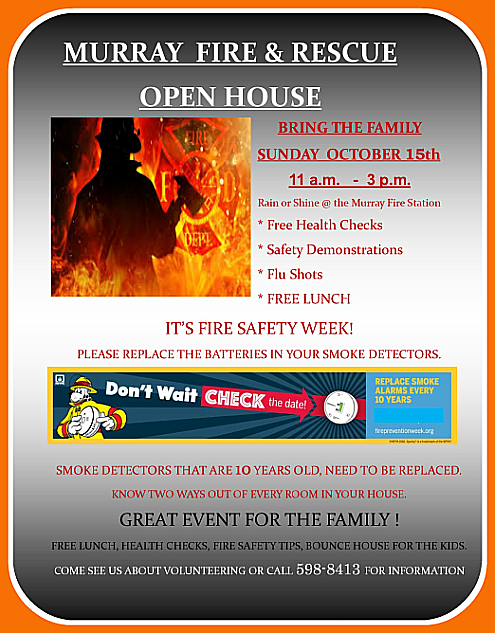 2017 10 11 MUR FIRE OPEN HOUSE