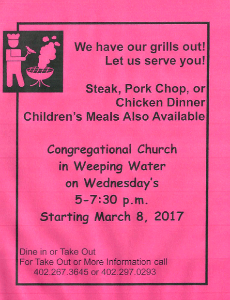 2017 03 22 WW Congregational dinner