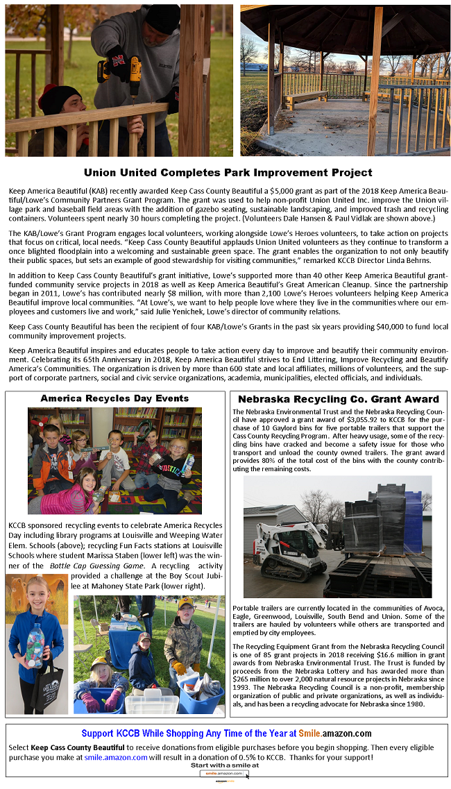 2018 Winter Newsletter Page 2