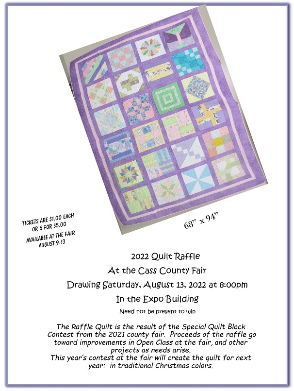 2022 Raffle Poster