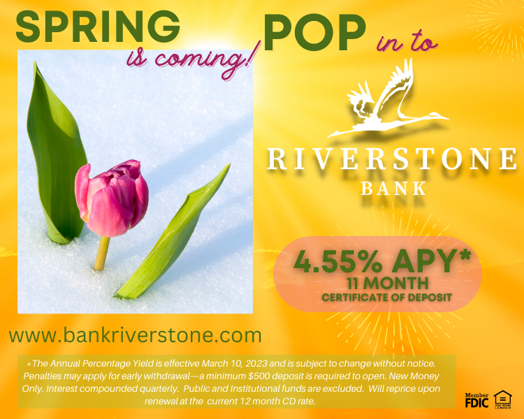 River Bank spring is coming