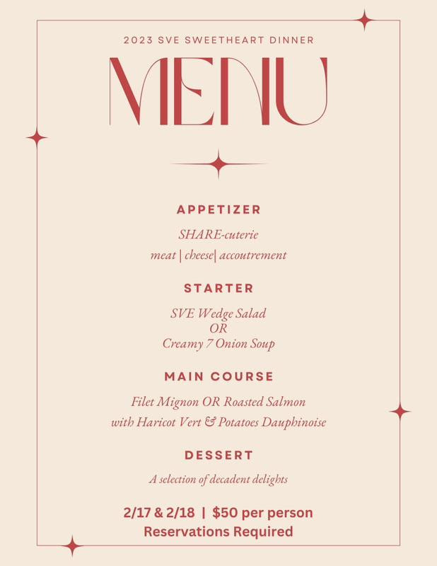 SVE val menu