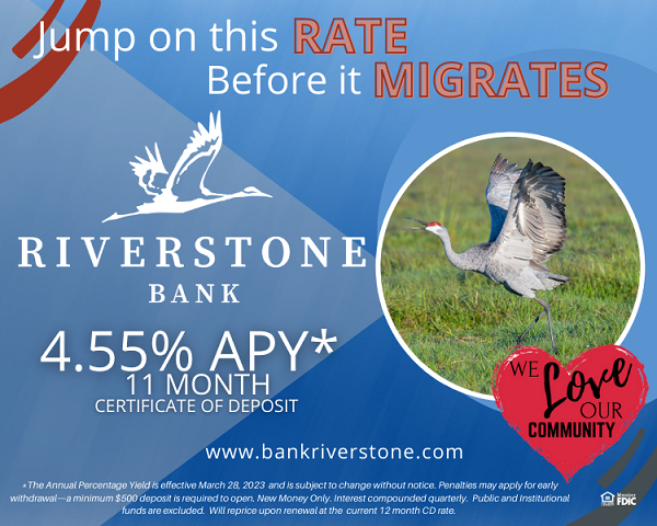 River Bank spring is coming