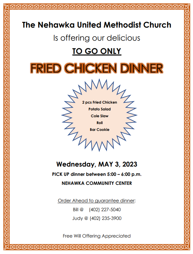 nehawka fried chicken