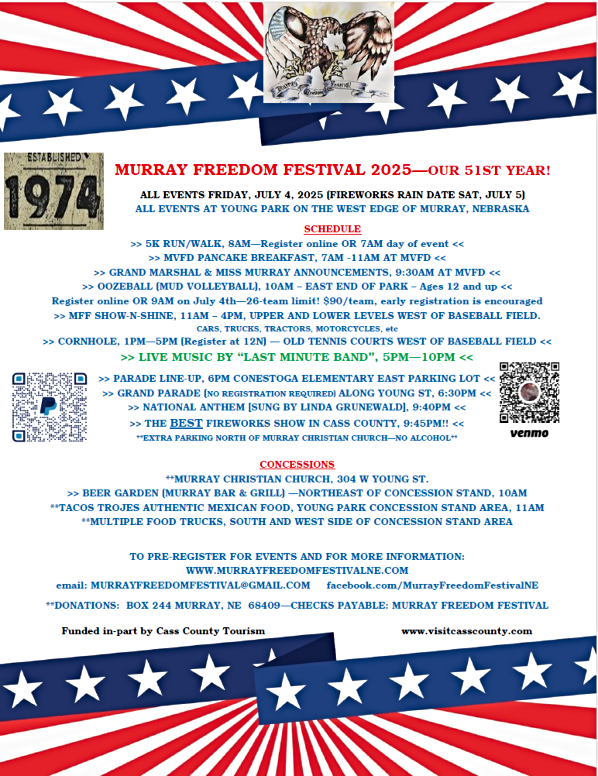 2025 06 11 MFF SCHEDULE