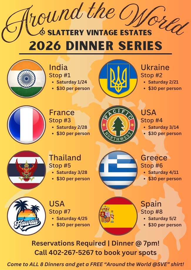 2026 dinner series
