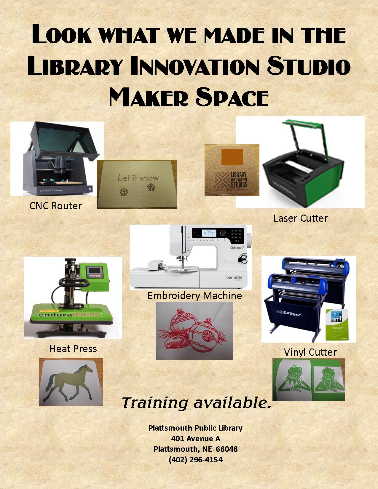 Maker Space Look what we made2255